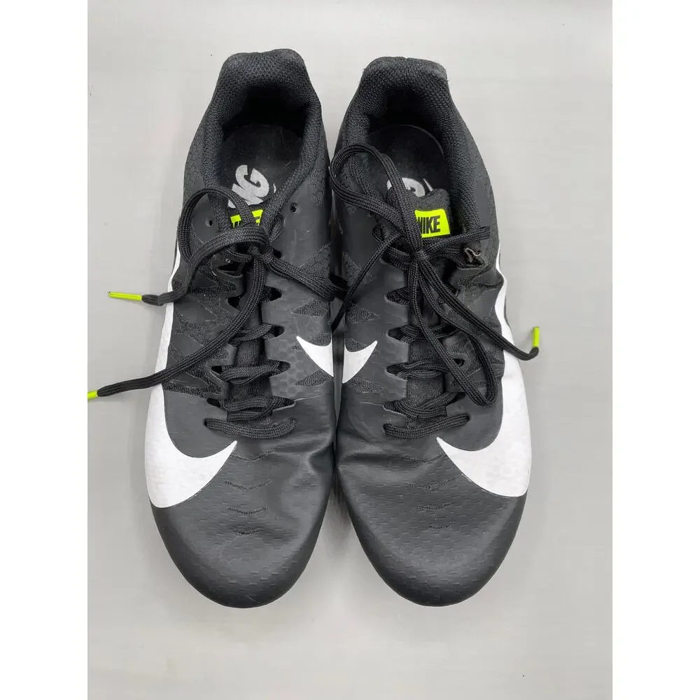 Nike Black Zoom Rival S Racing Men’s Track Cleats Lace Shoes *No Spikes 7